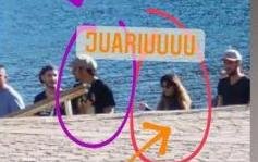 Primera foto de Gianinna junto a Osvaldo: se escaparon a la Patagonia