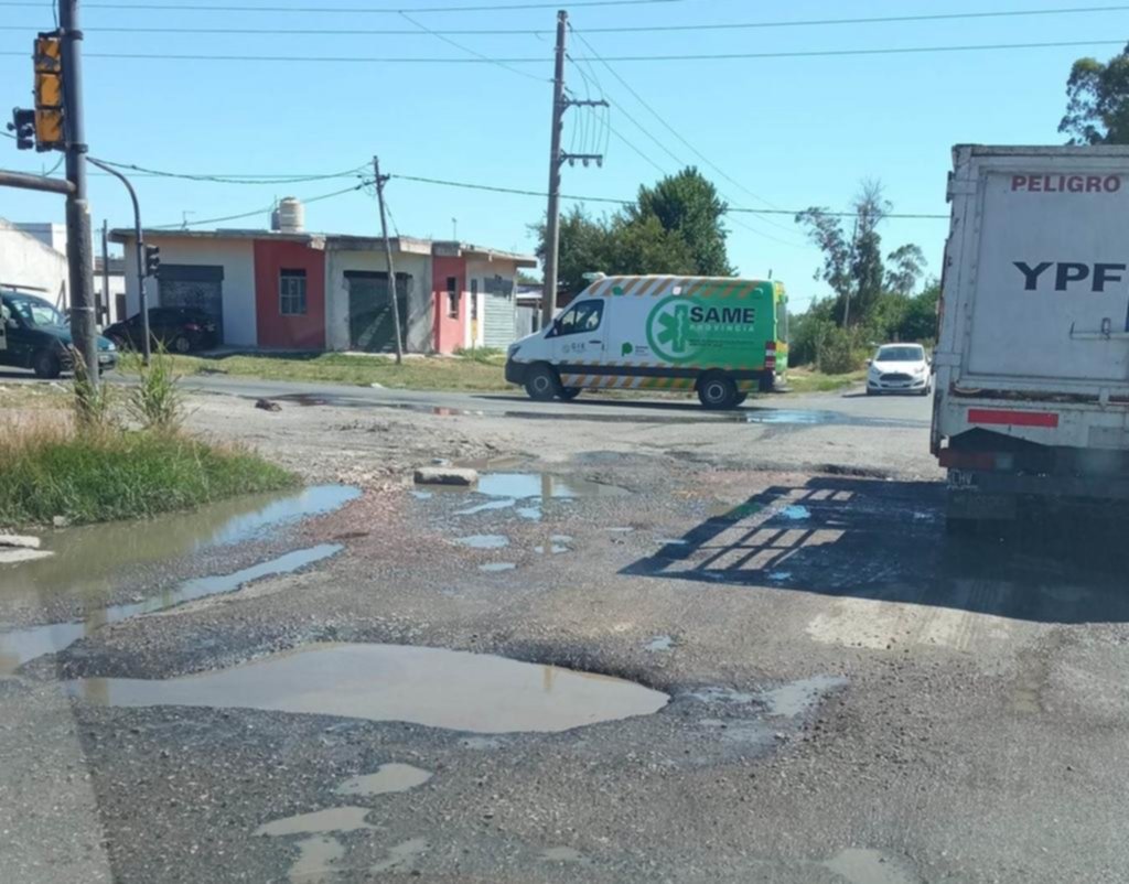 Numerosas quejas de los vecinos de la zona oeste por el estado de las calles