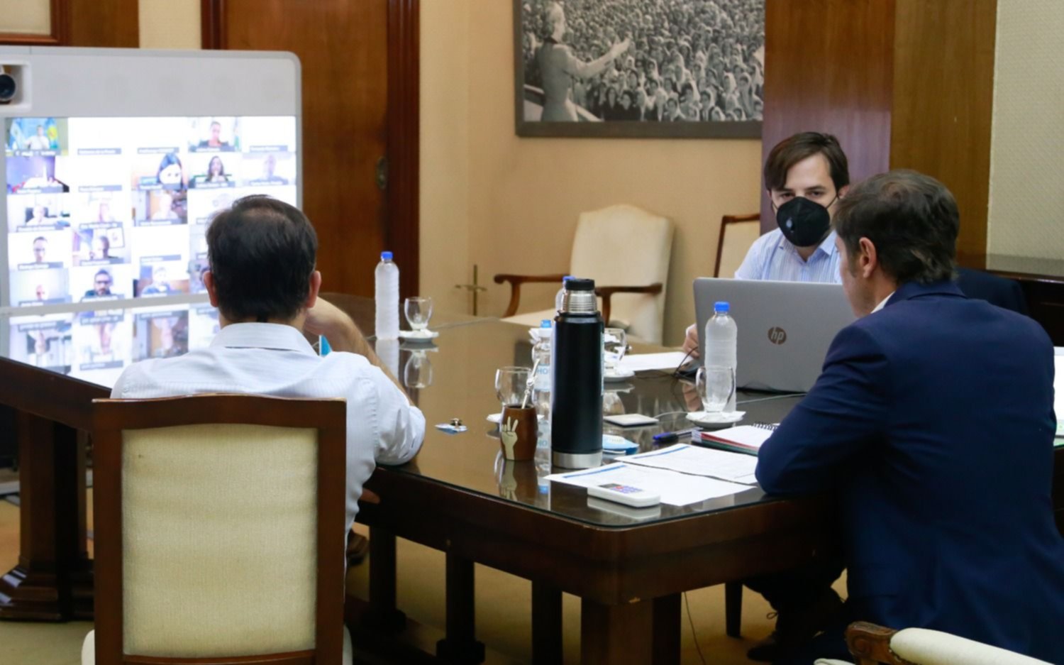 Qué dijo Kicillof tras la reunión de hoy con especialistas