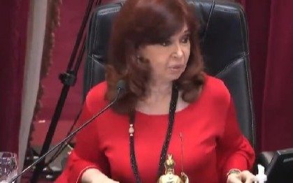 VIDEO: "Se comportan como barrabravas", dijo Cristina a senadores de Juntos por el Cambio