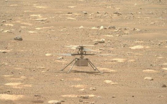 Ingenuity, el helicóptero de la NASA, empezará a emitir primeras imágenes de Marte