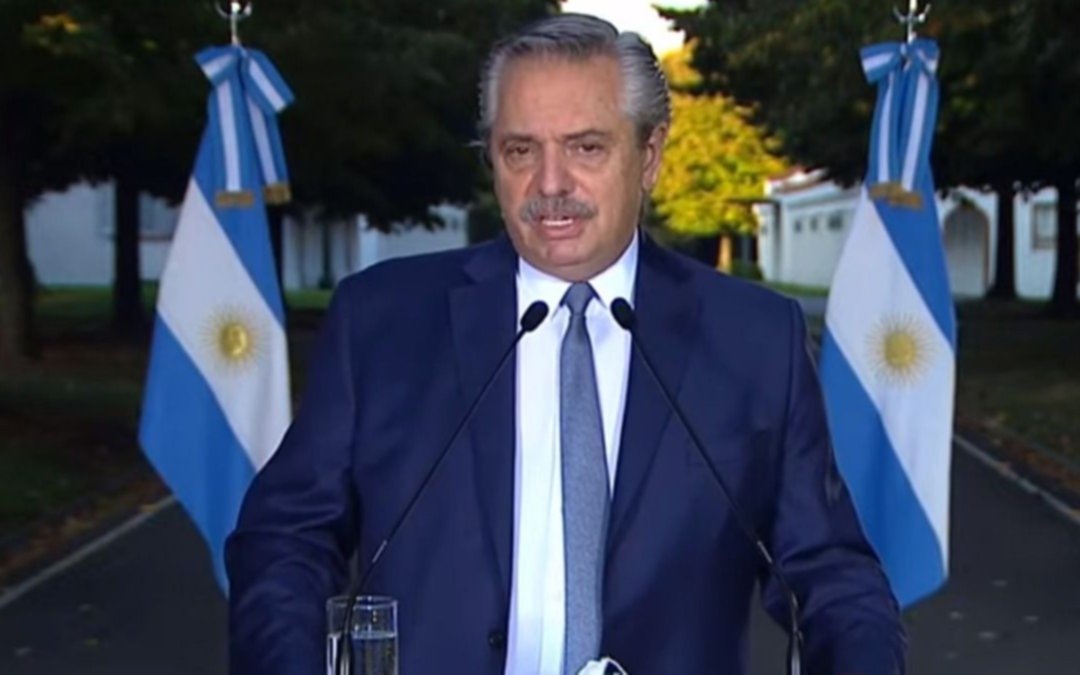 Parte médico de Alberto Fernández: "Sigue evolucionando en forma favorable"