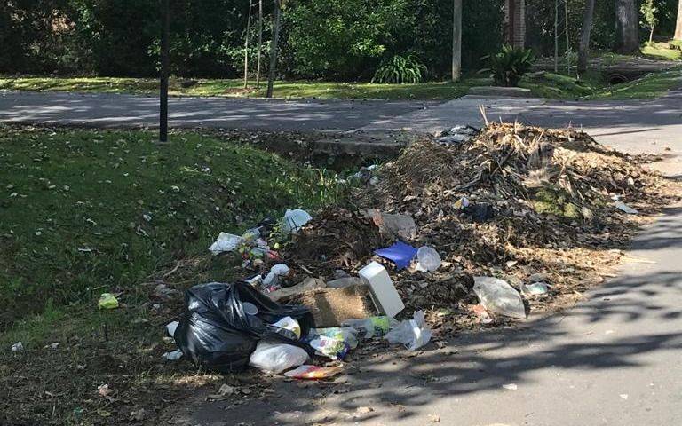 Quejas por basura acumulada en City Bell