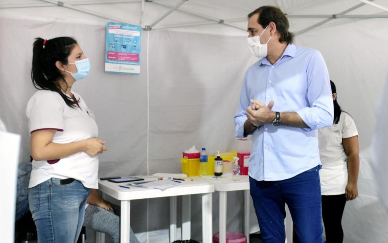 Ya empezó a funcionar un nuevo vacunatorio anticovid en La Plata