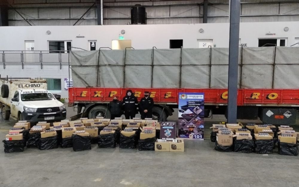 Chau pucho: la Aduana secuestró 20.000 paquetes de cigarrillos valuados en $ 4 millones
