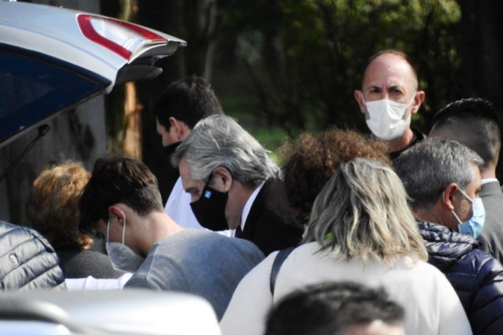 El Presidente, en el último adiós al ministro Mario Meoni