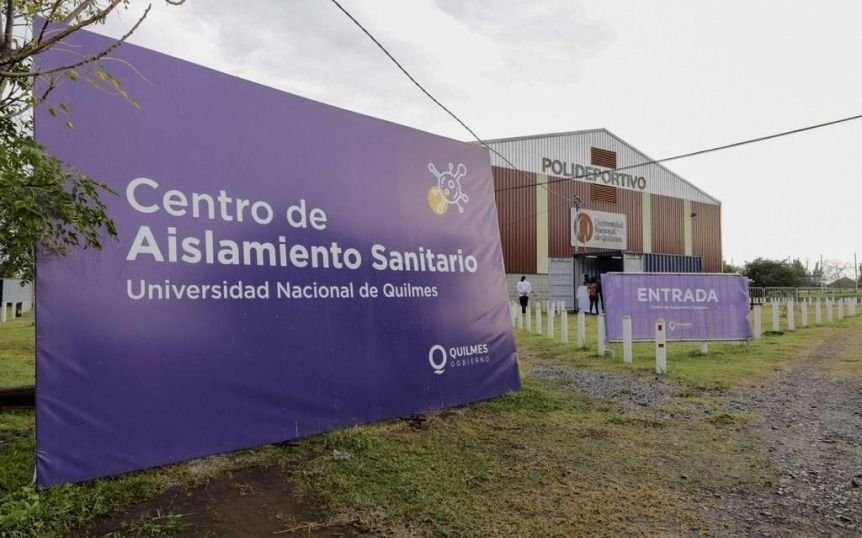 Nuevo centro de aislamiento sanitario en Quilmes