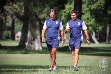 El Lobo, con el ánimo por las nubes, regresa a las prácticas en Abasto