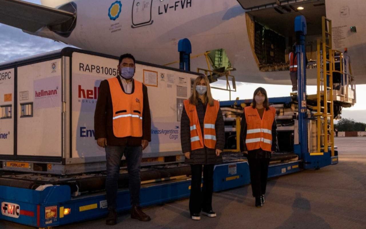 Vuela hacia la Argentina un avión de Aerolíneas con un millón de vacunas Sinopharm