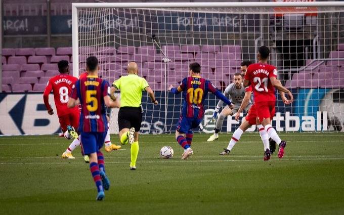 Un gol de Messi no alcanzó y Barcelona perdió la chance de ser líder en España