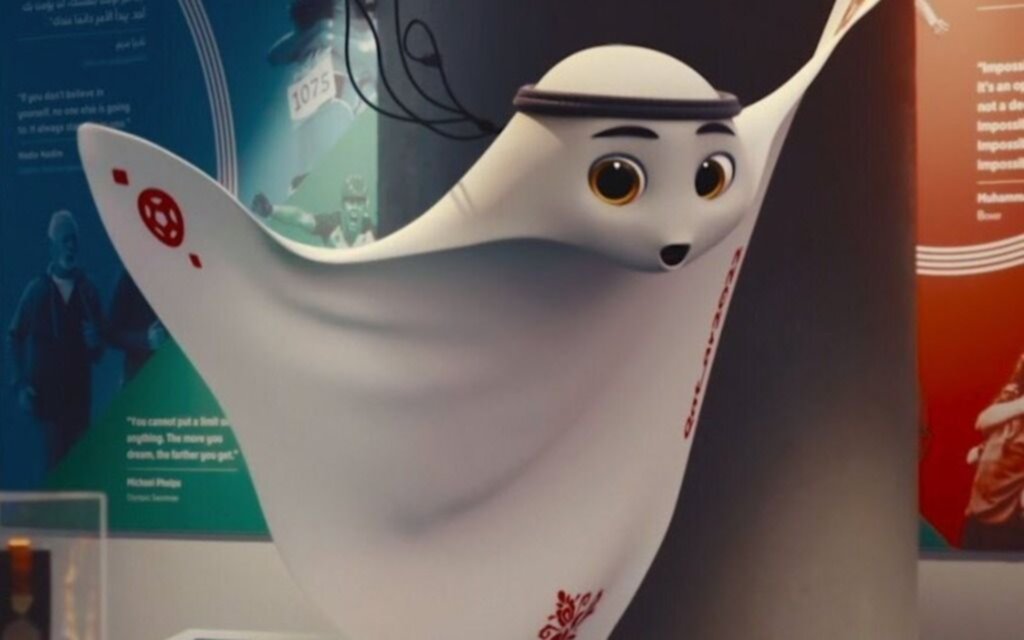 La'eeb, la mascota oficial del Mundial Qatar 2022
