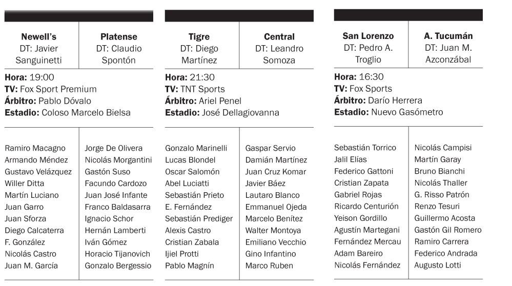 La ronda de partidos continúa con tres propuestas interesantes