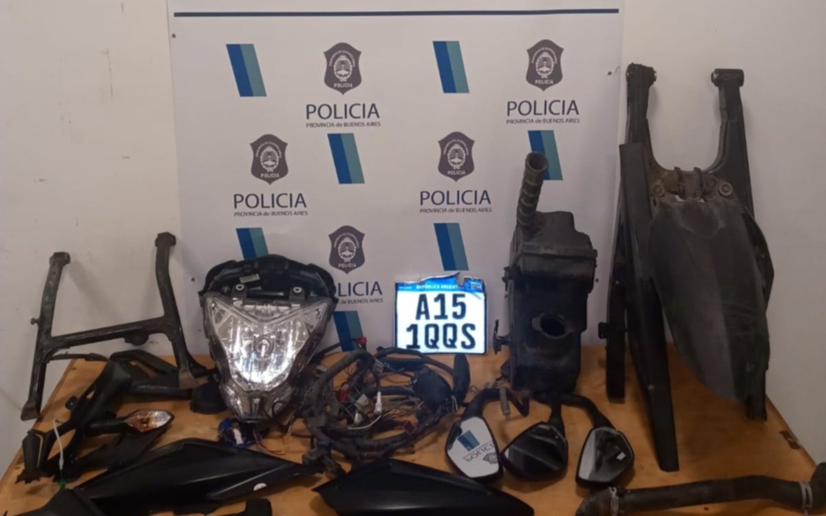 En La Plata cayó un "especialista" en robar motos estacionadas