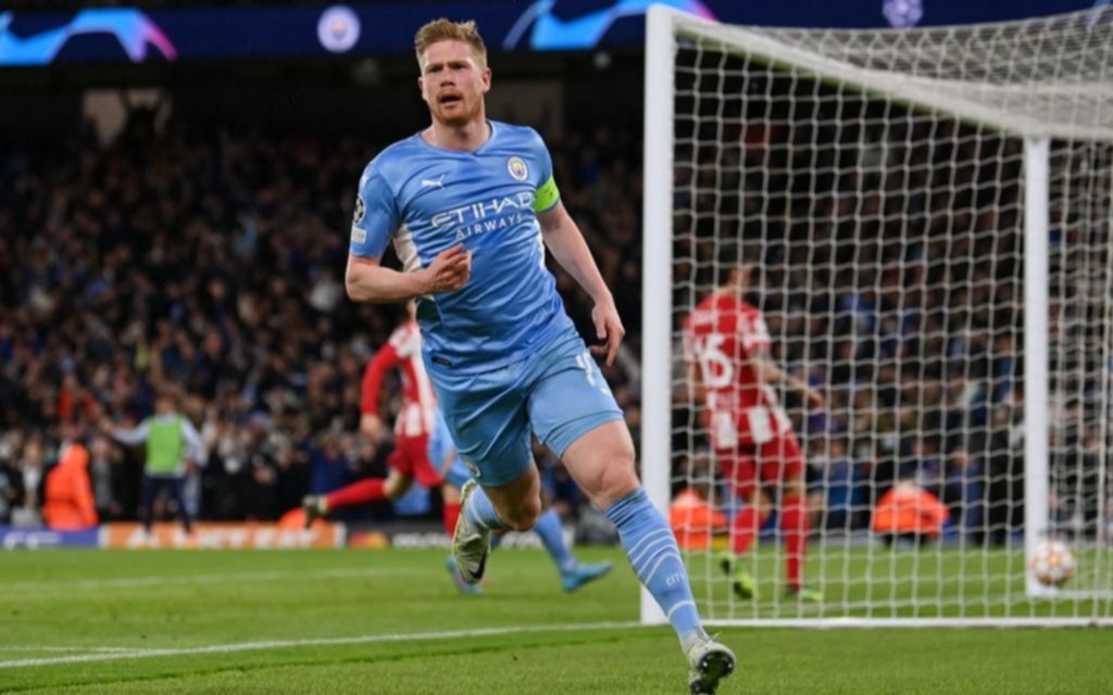 El City de Guardiola le ganó 1-0 al Atlético de Simeone por la ida de los cuartos de la Champions