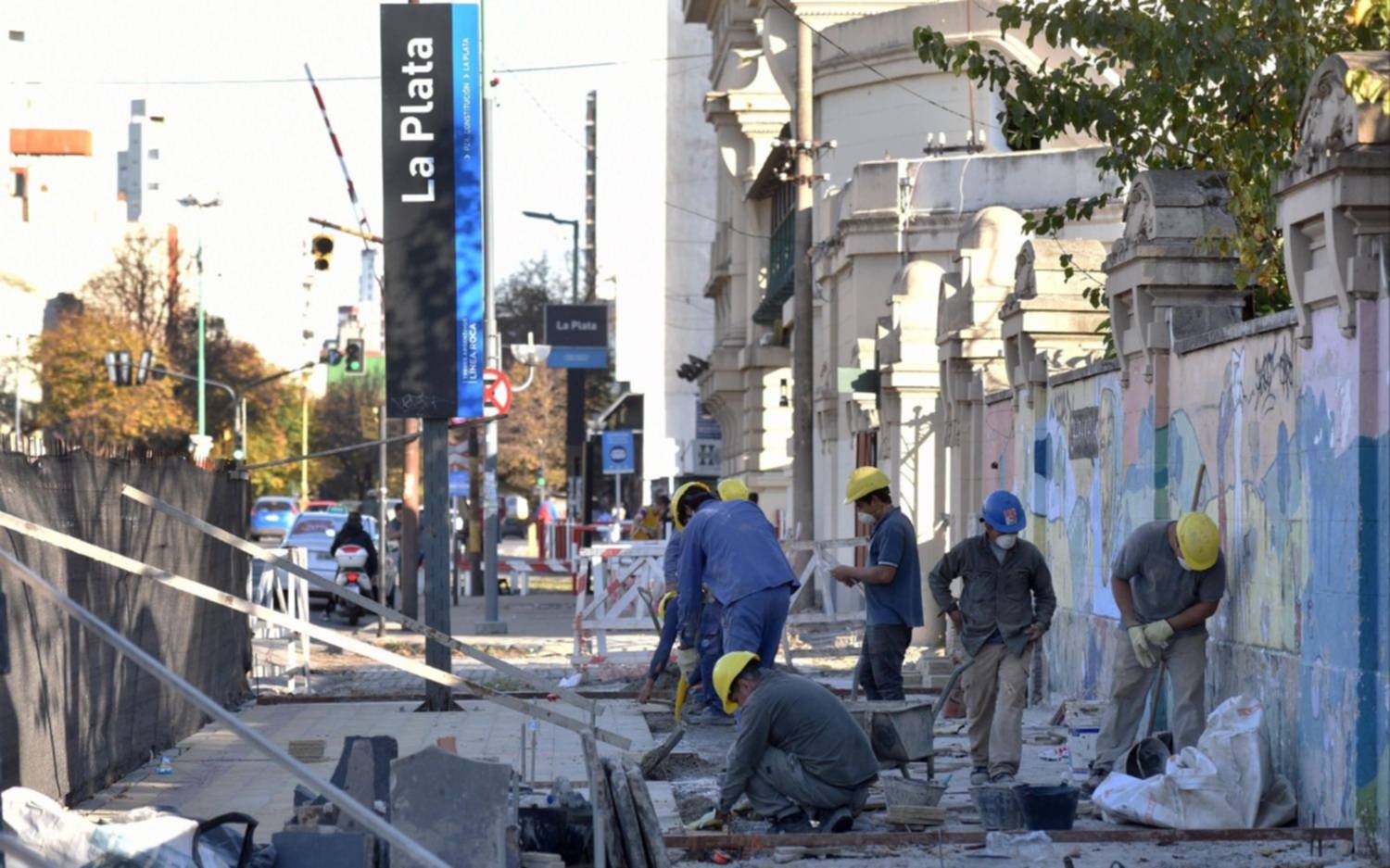 Por las obras de la Estación, habrá cortes y desvíos en la zona de 1 y 44: los detalles