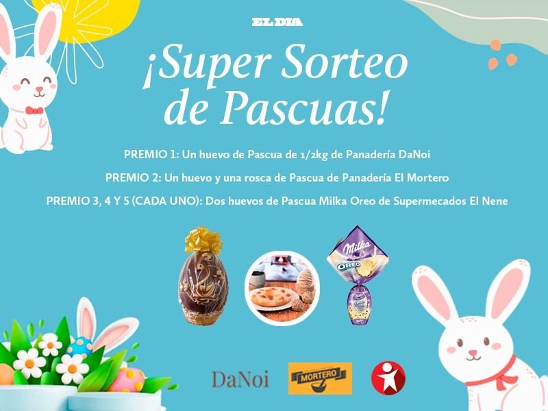 En estas Pascuas no te quedes sin tu premio: sorteo exclusivo para suscriptores de eldia.com