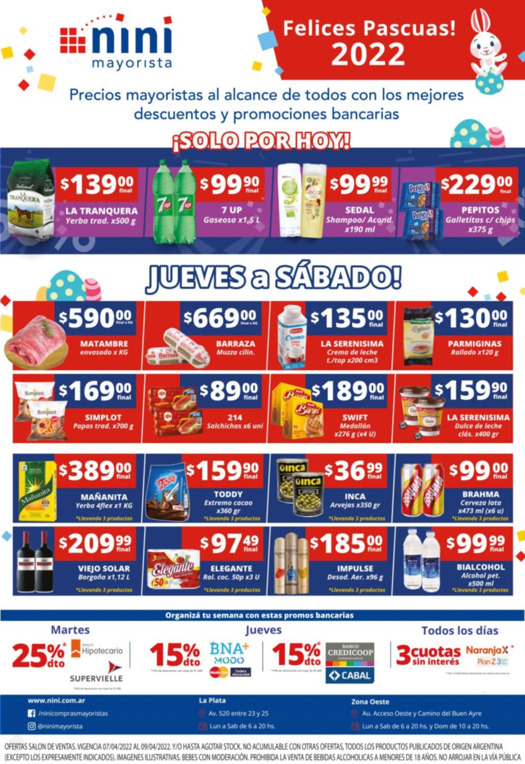 Elegí comprar al mejor precio mayorista y con descuento de hasta 15%
