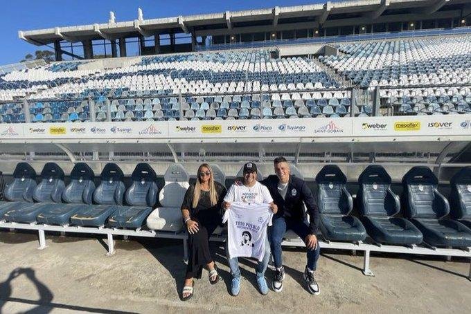 Toto Medina se mostró junto a Lalo Maradona