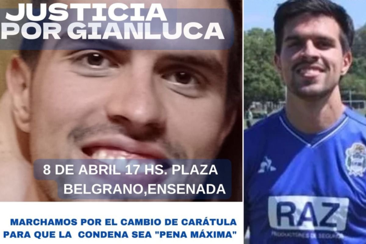 Marcharán este viernes por Gian Luca Arcuri, el jugador de Gimnasia que murió atropellado en Ensenada