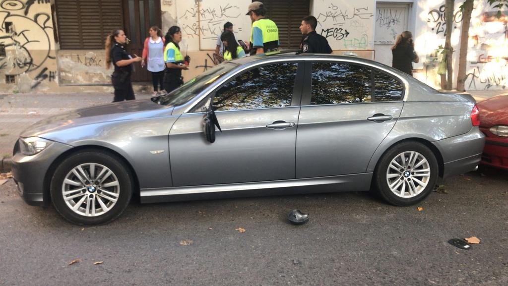Un incidente vial terminó con un herido de arma blanca en el Centro
