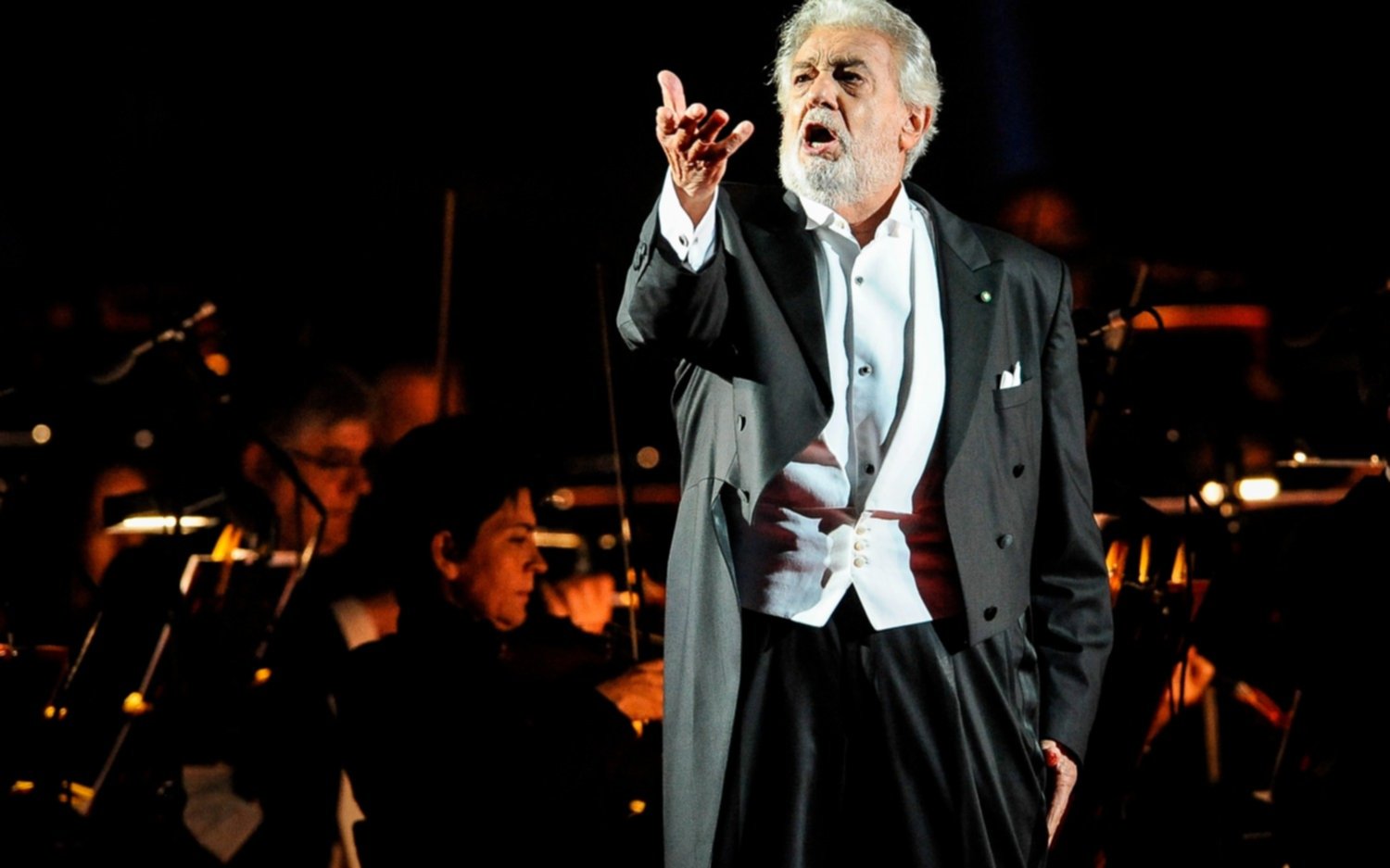Después de 24 años, Plácido Domingo volvió al Teatro Colón 