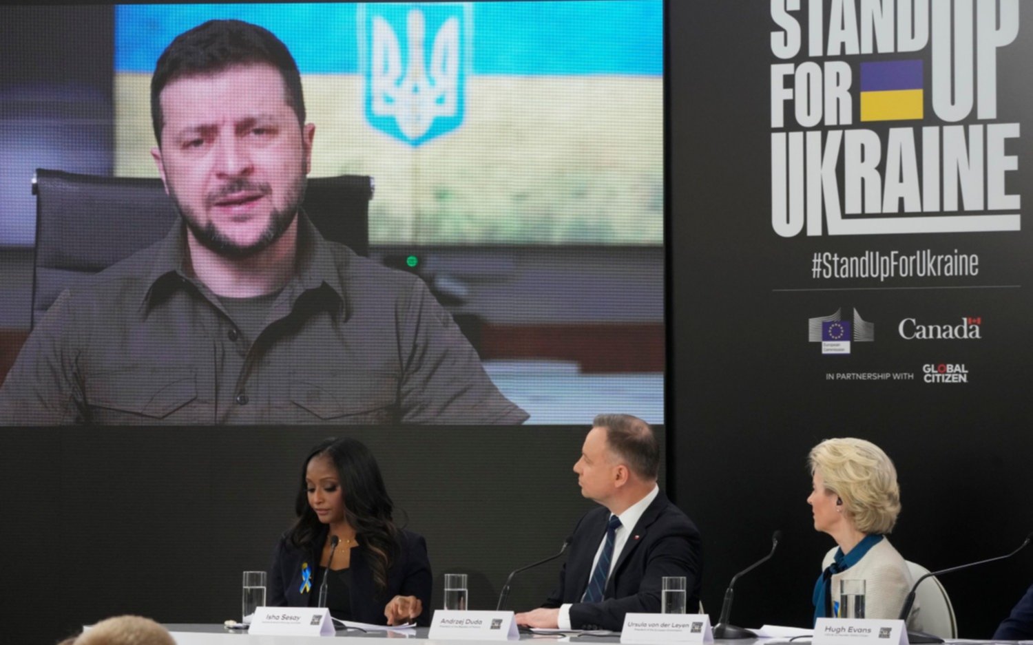 Zelenski pidió a Europa detener una posible ofensiva de Rusia en el este de Ucrania