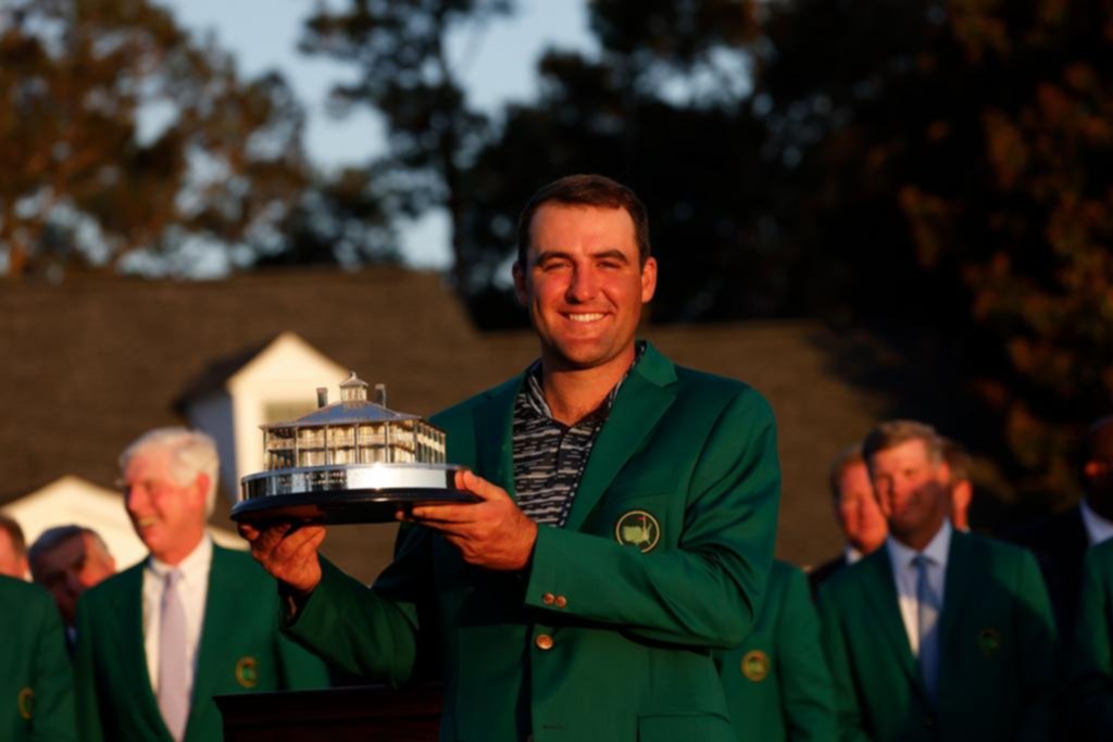 Scottie Scheffler, campeón del Masters de golf de Augusta