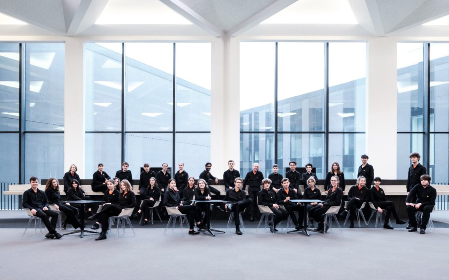 El Coro Juvenil de la Ópera Nacional del Rin, en el Teatro de Cámara