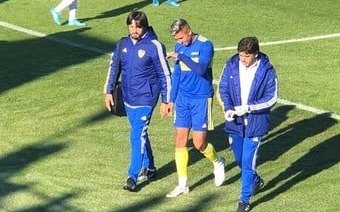 Almendra hoy fue titular en la Reserva de Boca pero jugó sólo 12 minutos
