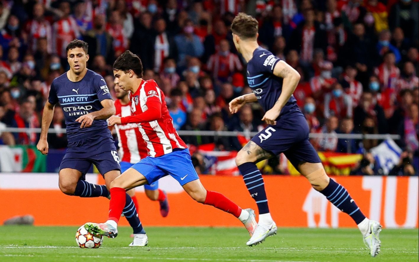 El City mantuvo la ventaja, avanzó a semis y eliminó al Atlético del "Cholo" de la Champions