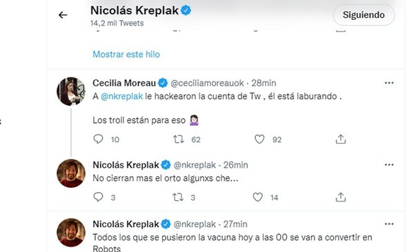 “Those who got the vaccine are going to become robots”: they hacked Kreplak’s Twitter