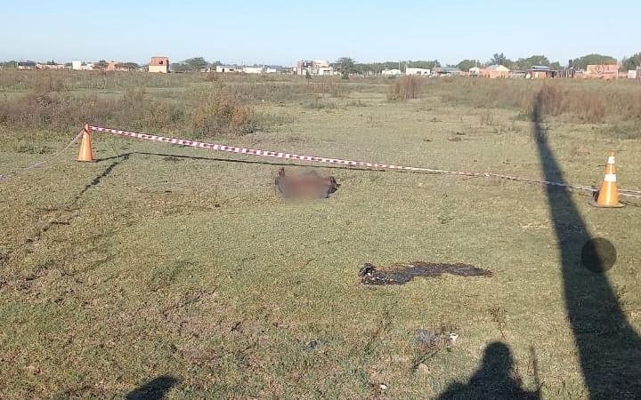 Macabro hallazgo: apareció un cuerpo carbonizado en Berisso