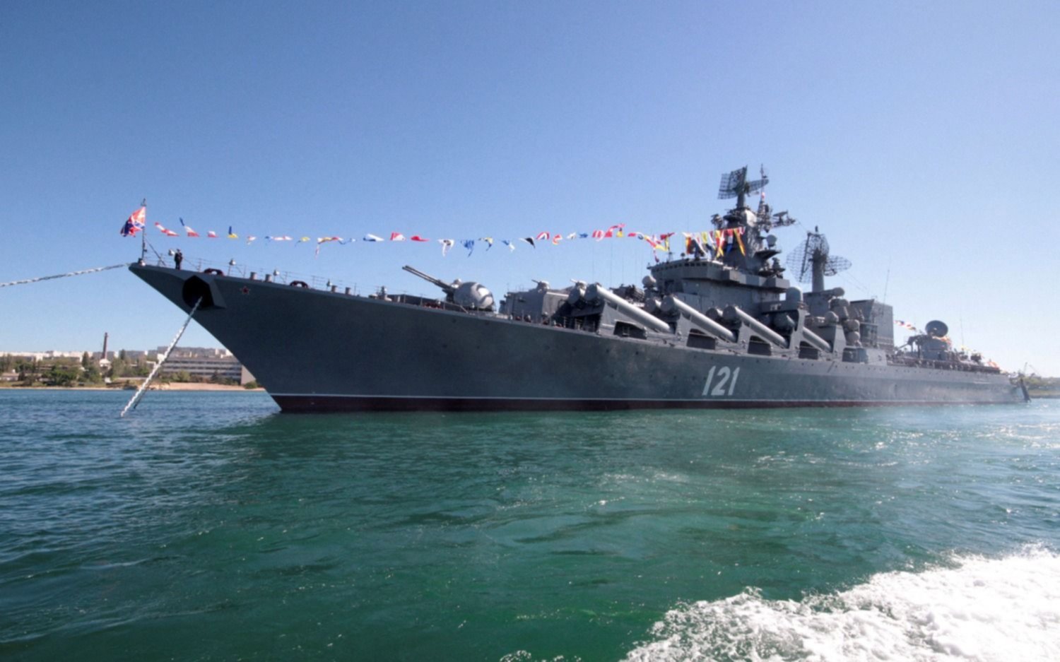 Rusia admitió que Ucrania le hundió el Moskva, su buque insignia en el Mar Negro