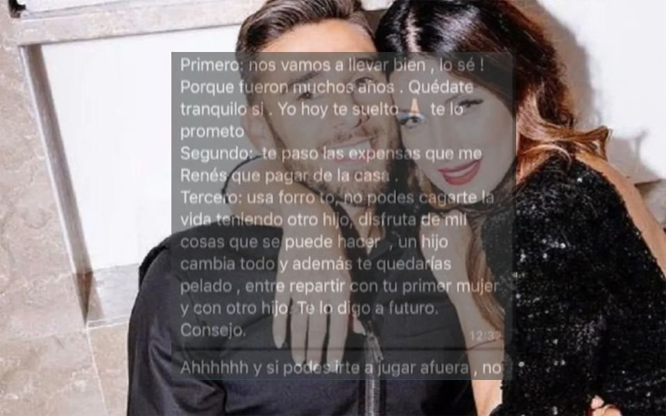 "Usá forro, no podés cagarte la vida teniendo otro hijo": los chats entre Salvio y su ex mujer