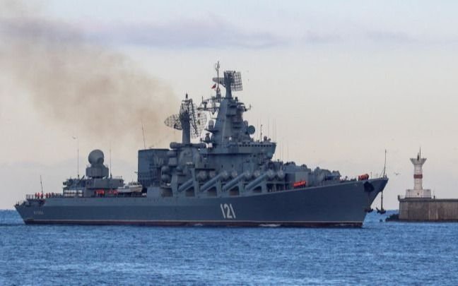 Así era el poderoso "Moskva", el buque insignia ruso hundido en la guerra con Ucrania