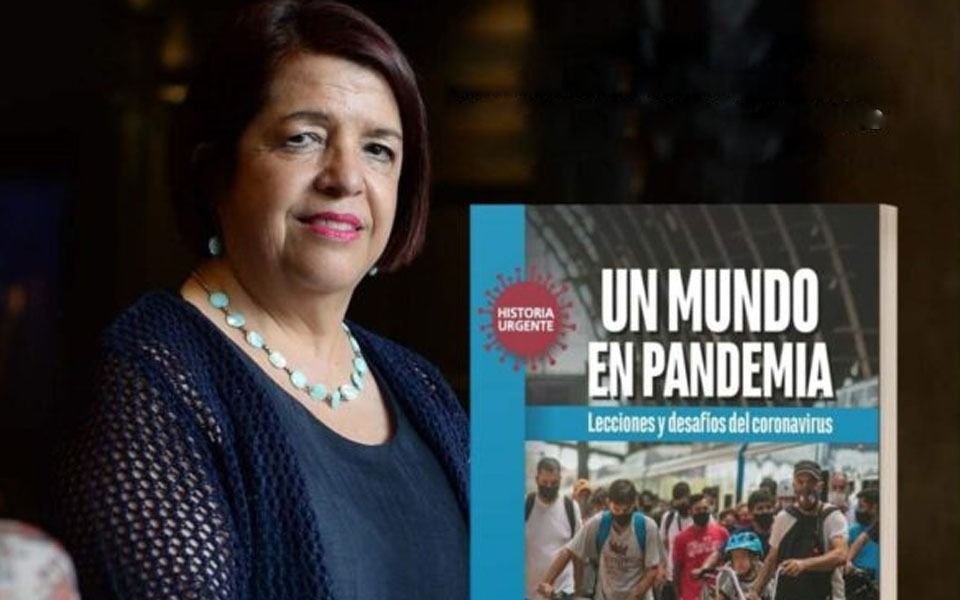 Marta Cohen presenta su libro "Un mundo en pandemia" en La Plata