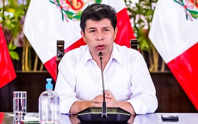 El presidente de Perú Pedro Castillo propone castración química para violadores
