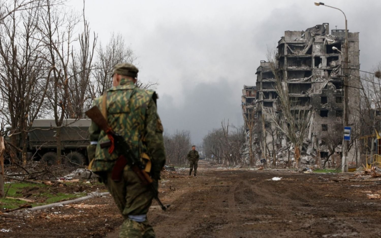 En Mariupol, los soldados ucranianos luchan “hasta el final”
