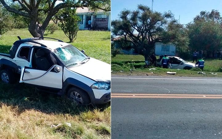Tragedia en Ruta 18: murieron todos los integrantes de una familia, entre ellos un bebé