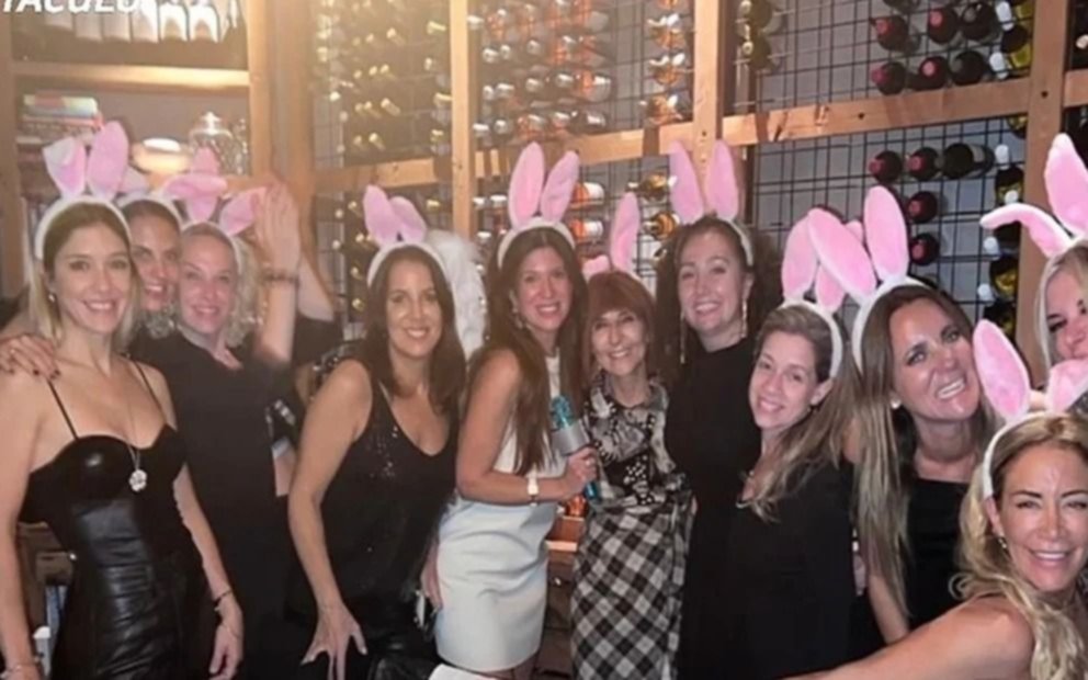 De conejitas, karaoke y piezas hot: así fue la despedida de soltera de la futura esposa de Jorge Lanata