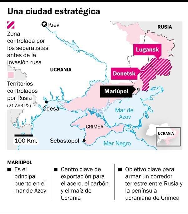 “Que no salga ni una mosca”: Putin celebra la “liberación” de Mariúpol