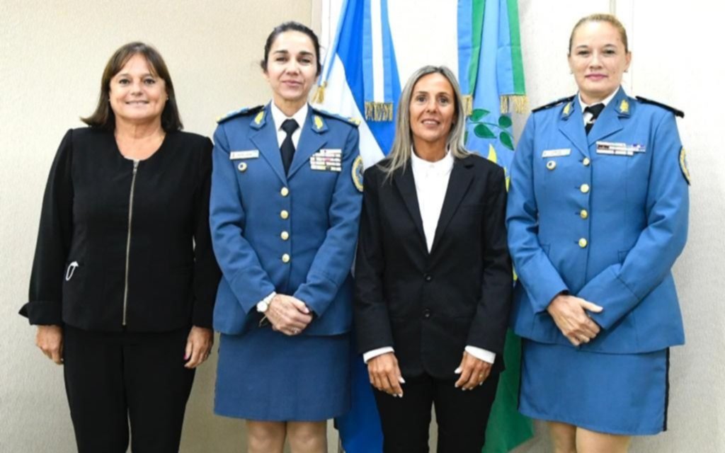 Plana Mayor con cuatro mujeres por primera vez en la historia en el Servicio Penitenciario Bonaerense