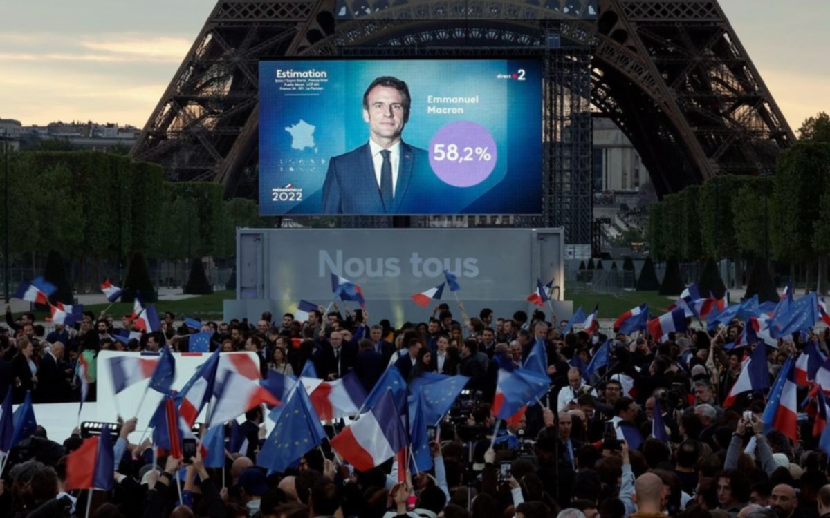 Emmanuel Macron vence a Le Pen y logra la reelección en Francia