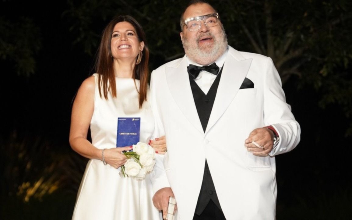 Lanata y el momento que dio el "sí": "Fue emotivo, lindo, cálido, romántico y muy bonito"