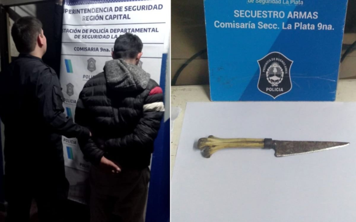 Ingresó al Hospital San Martín y atacó a policías con un cuchillo de campo