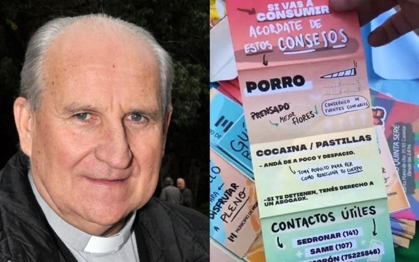 La Iglesia manifestó su preocupación y salió a criticar la campaña por el consumo de drogas