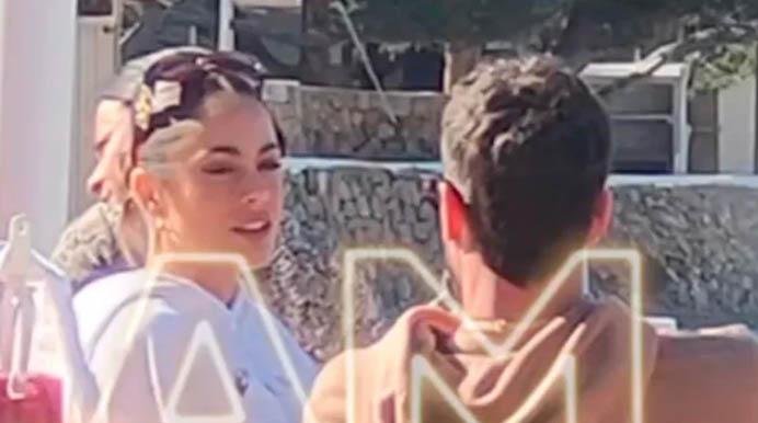 Las primeras imágenes de De Paul y Tini juntos