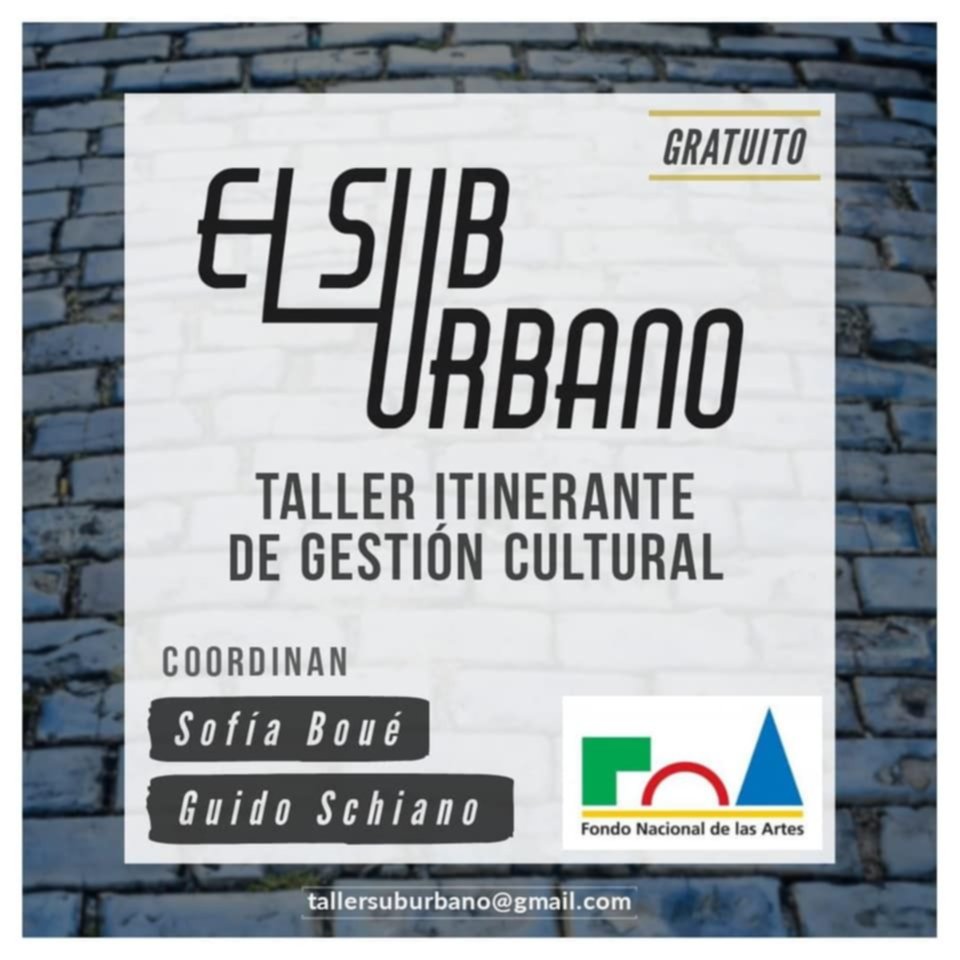 Inscriben para un taller gratuito e itinerante de gestión cultural