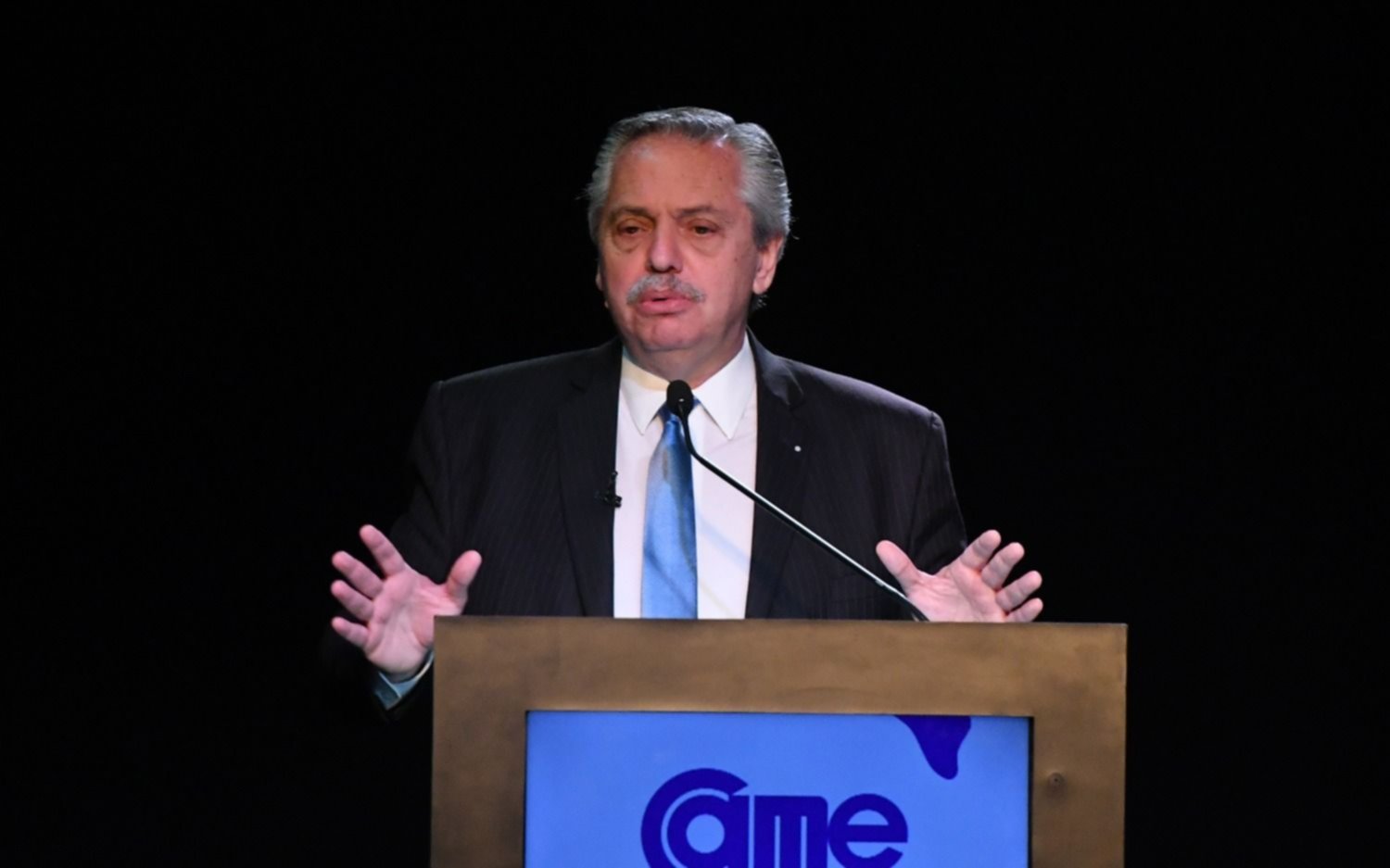 En medio de las críticas del kirchnerismo, Alberto Fernández ratificó el rumbo económico