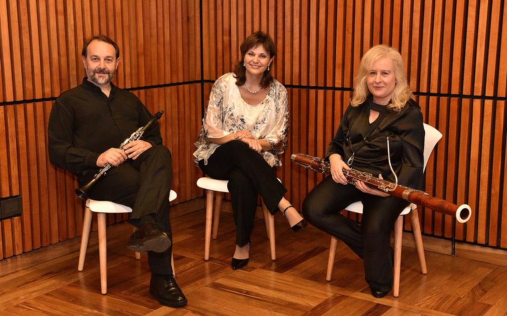 Armonía Opus Trío, entre Beethoven, Astor y Loudet